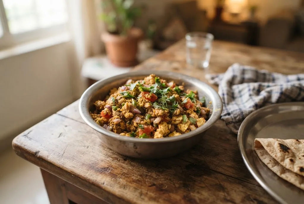 Akoori (Parsi Spiced Scrambled Eggs)