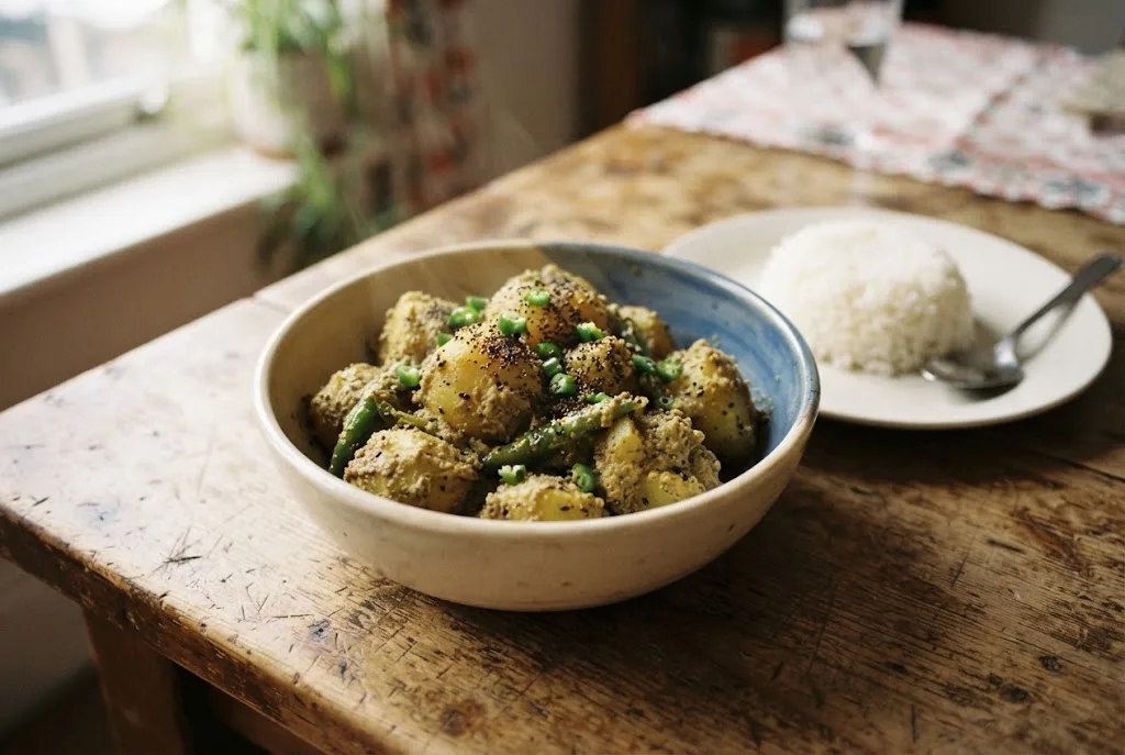 Aloo Posto (Potato in Poppy Seed Paste)