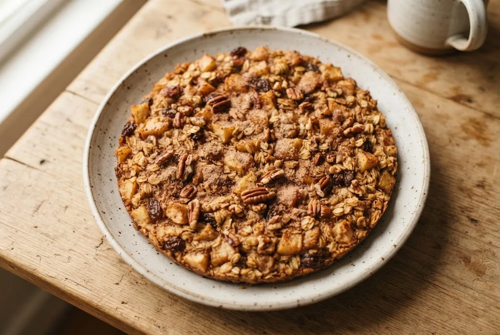 Apple Cinnamon Baked Oatmeal