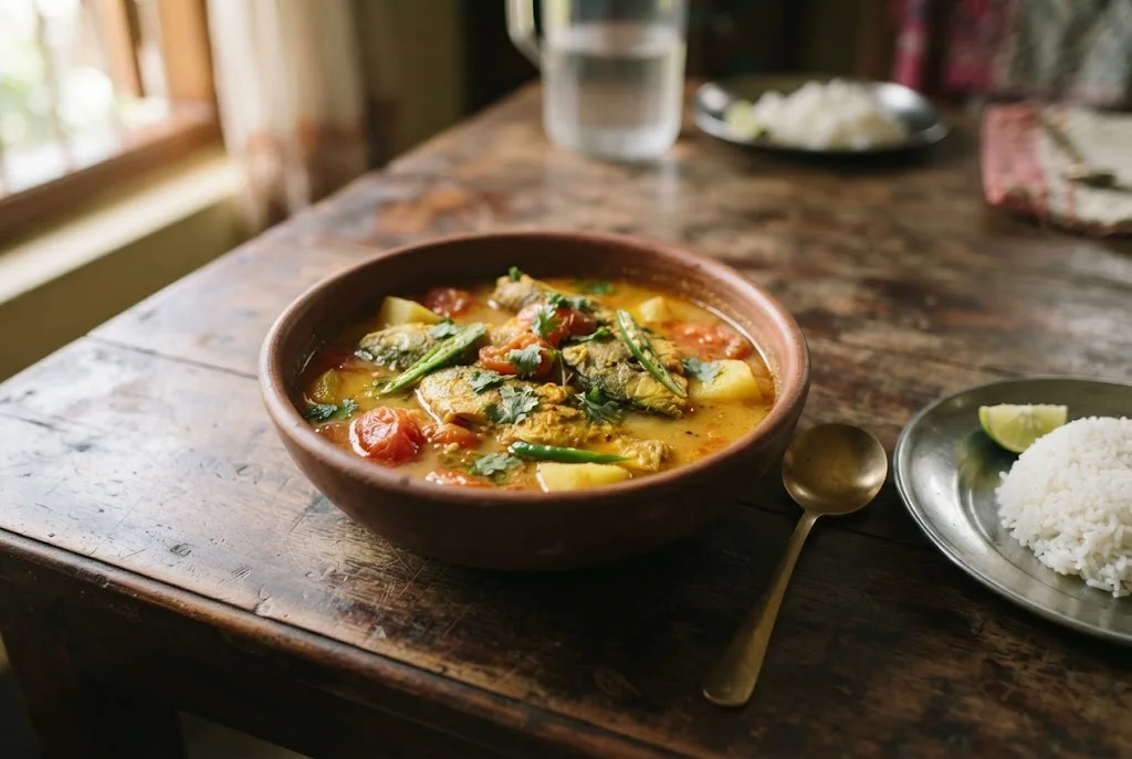 Masor Tenga (Sour Fish Curry)