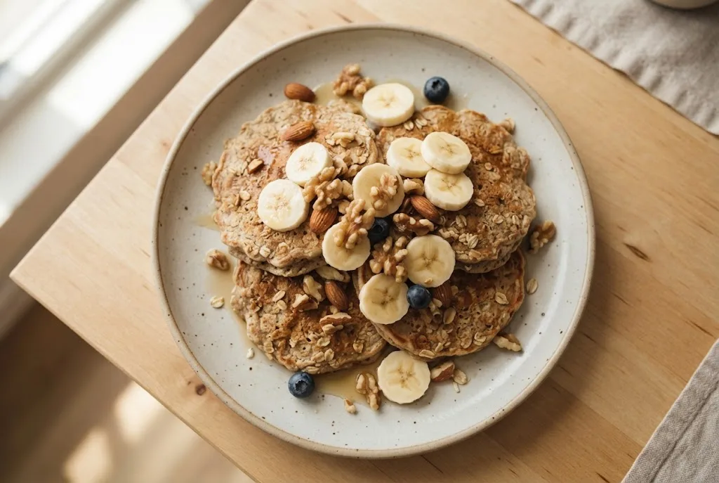 Banana Protein Pancakes