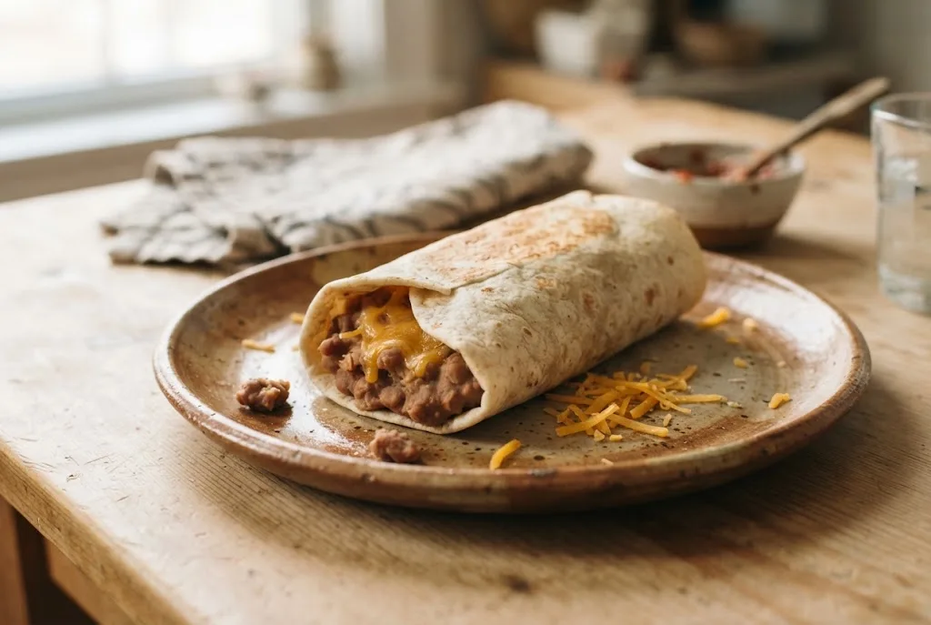 Bean and Cheese Burrito