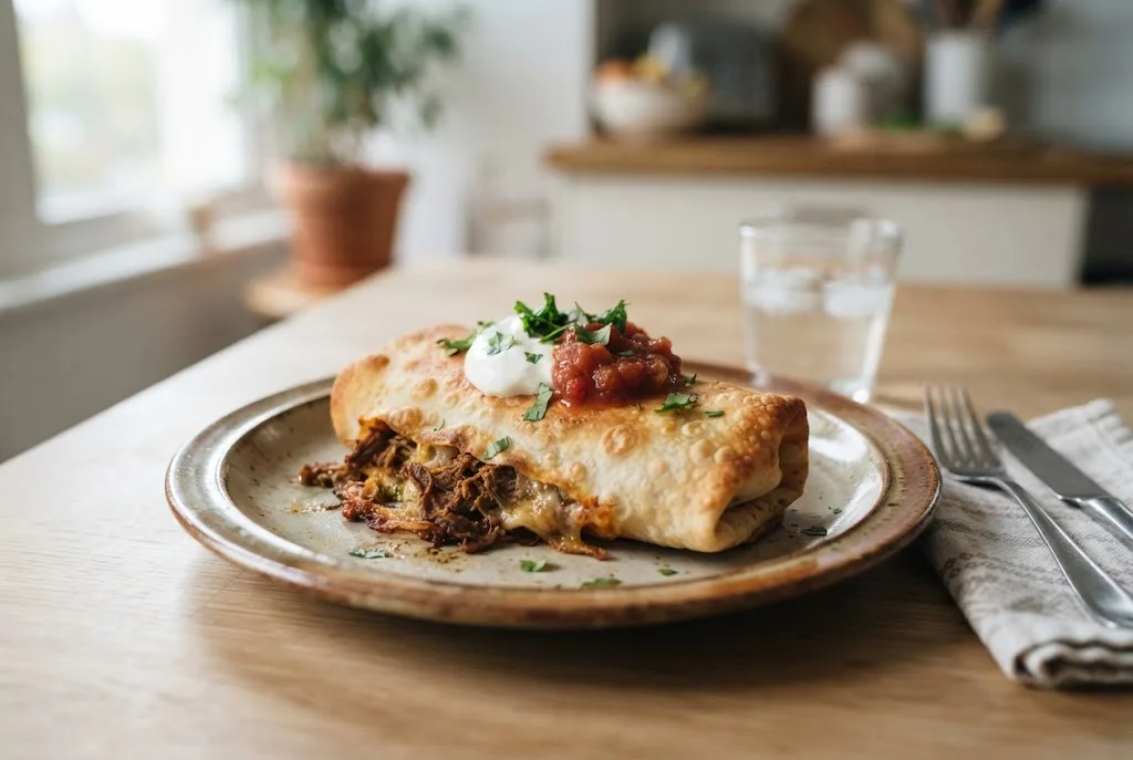 Beef Chimichanga