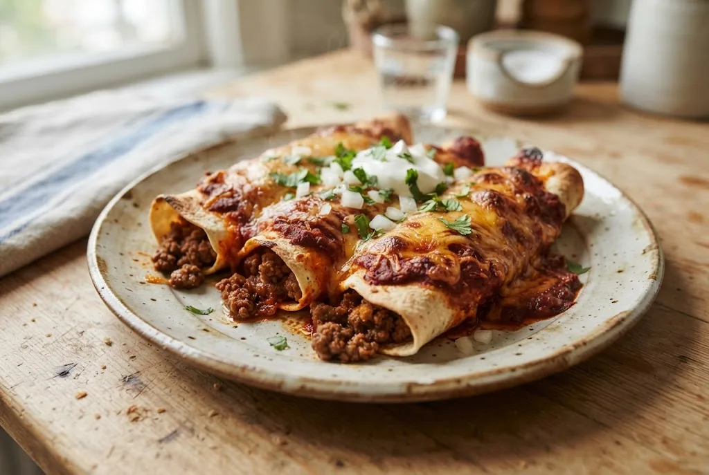 Beef Enchiladas