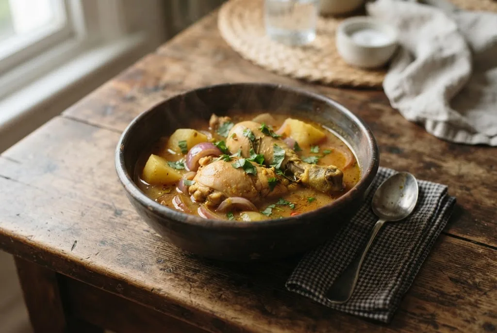 Murgir Jhol (Bengali Light Chicken Curry)