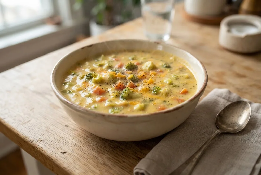 Broccoli Cheddar Soup