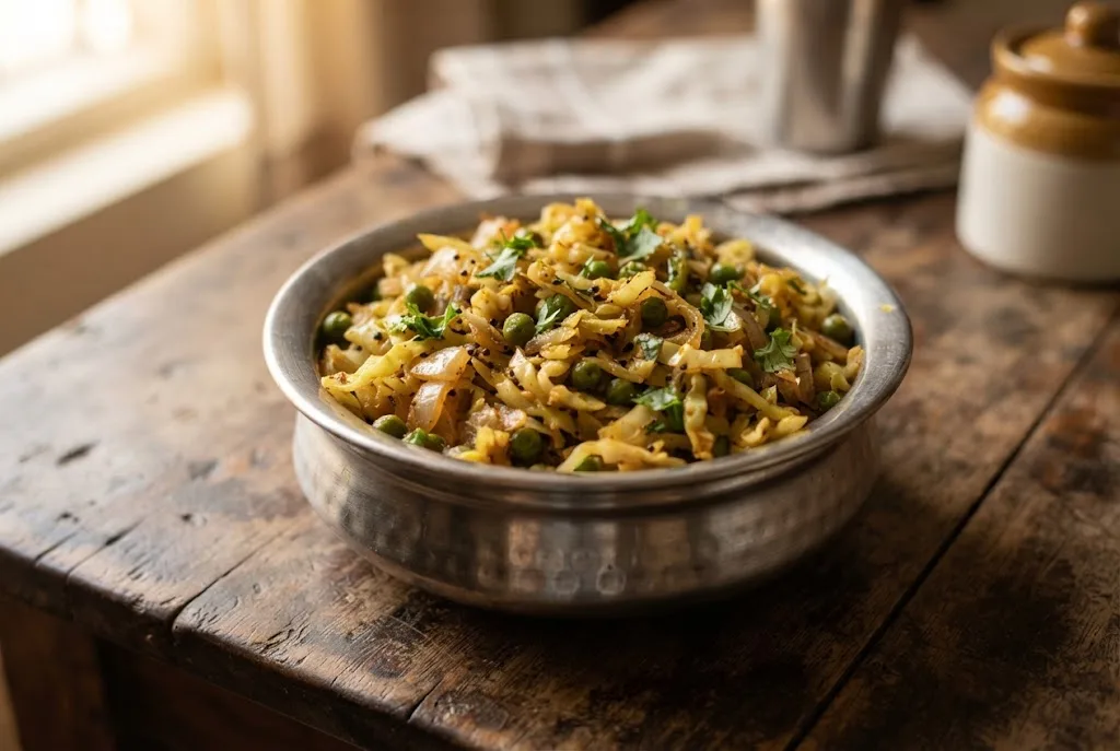Cabbage Sabzi (Patta Gobi)