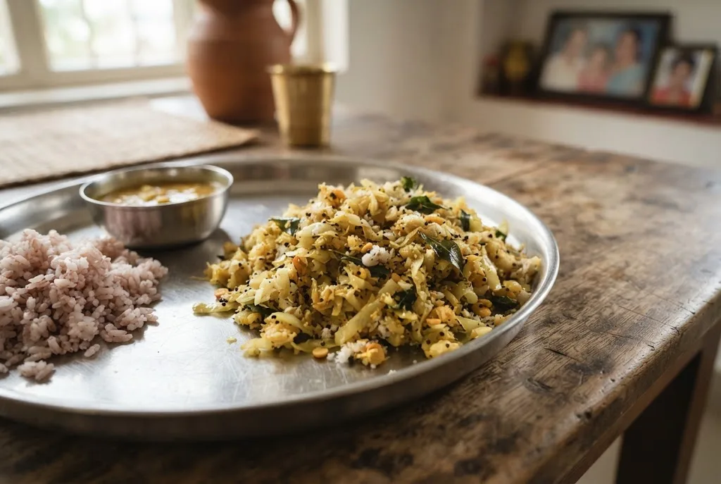 Cabbage Thoran