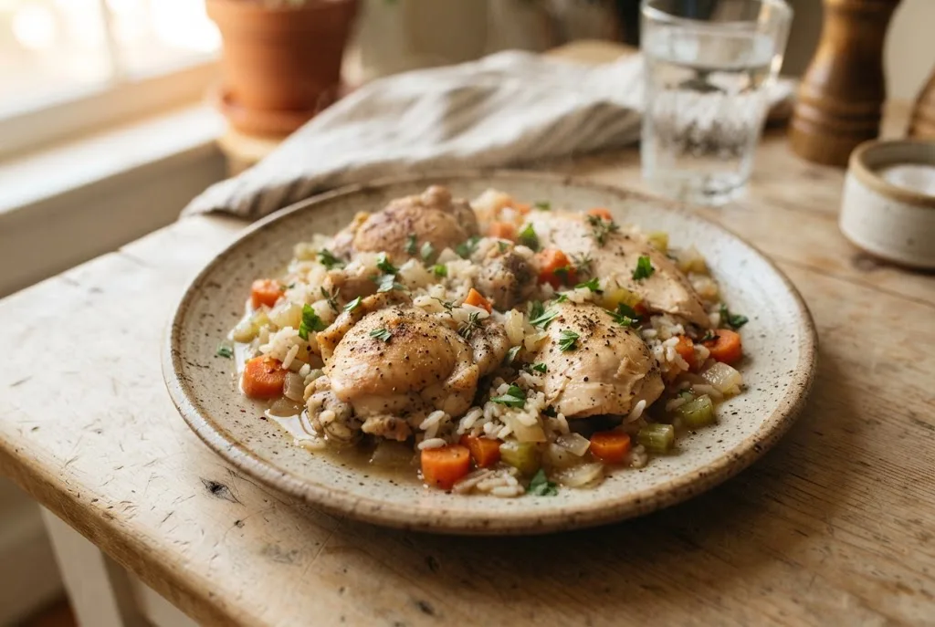 Chicken and Rice Skillet