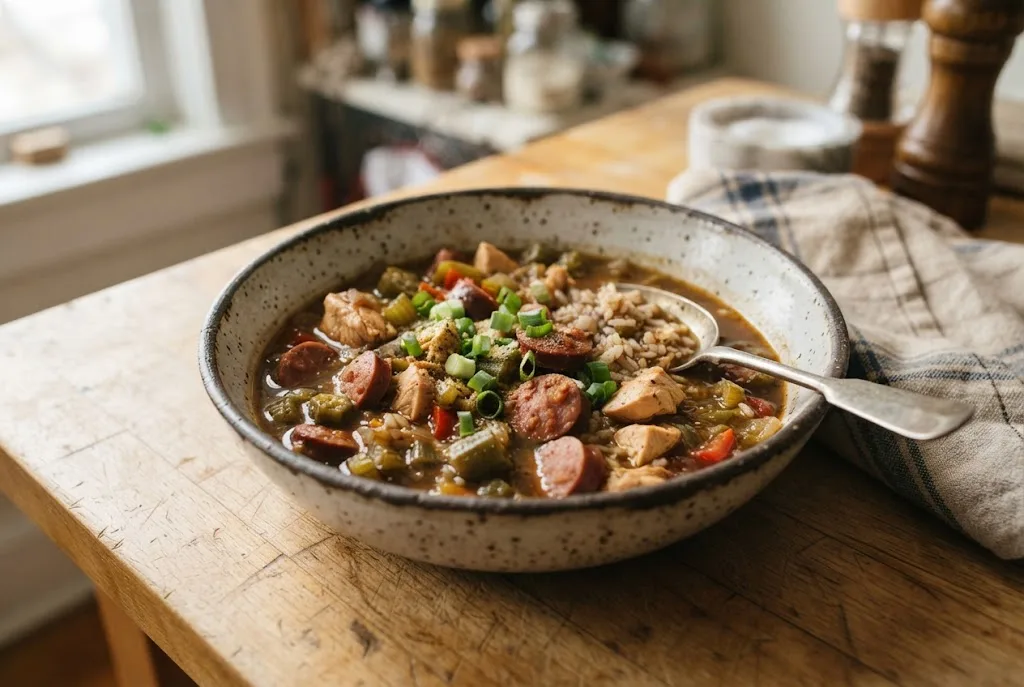 Chicken and Sausage Gumbo
