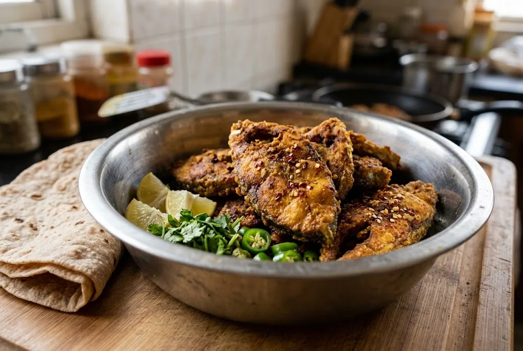 Fried Machli (Masala Fish Fry)