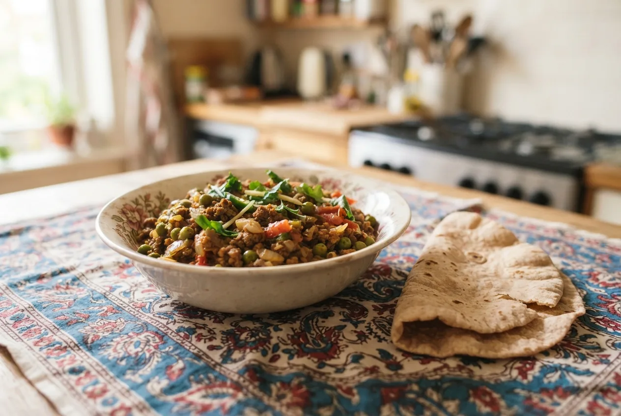 Keema Matar (Beef Mince with Peas)