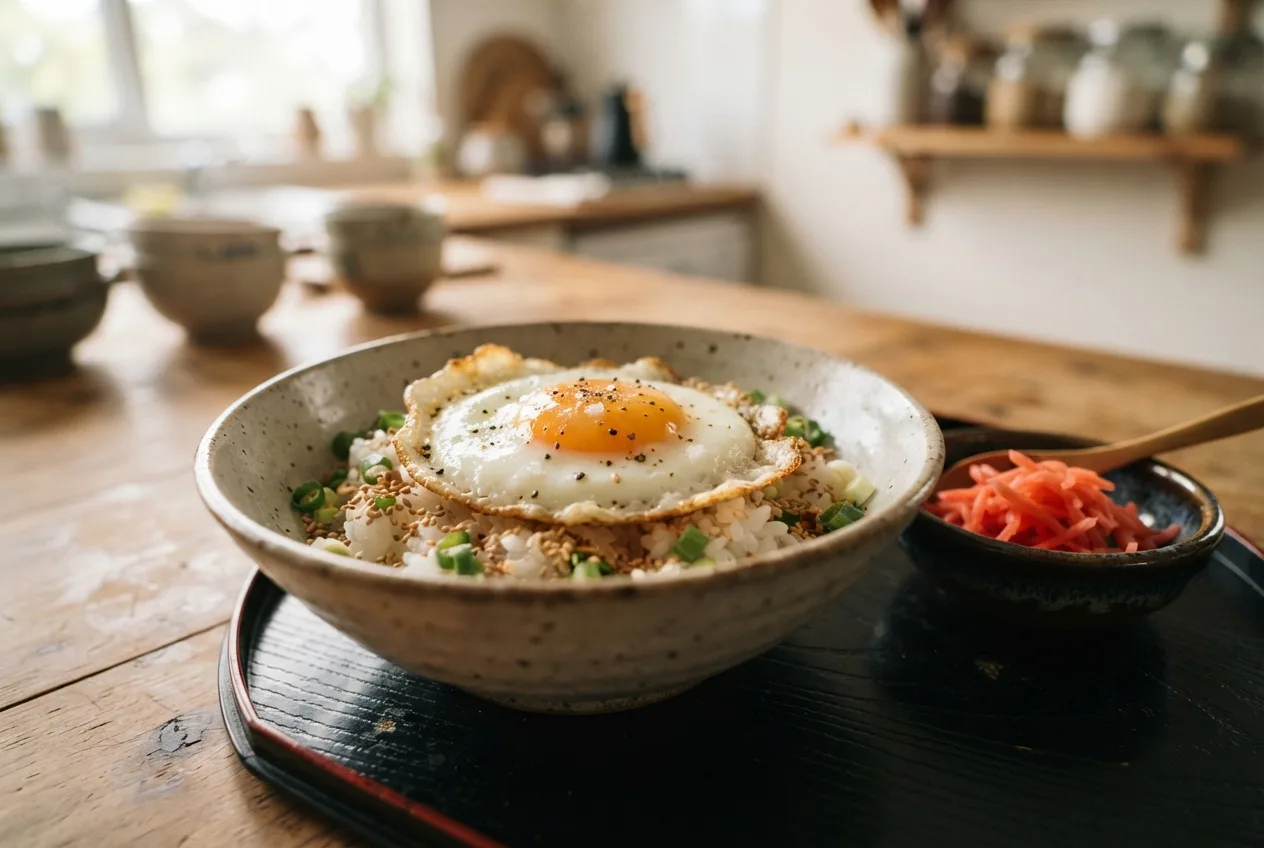 Medama-yaki (Sunny-Side-Up Fried Egg)