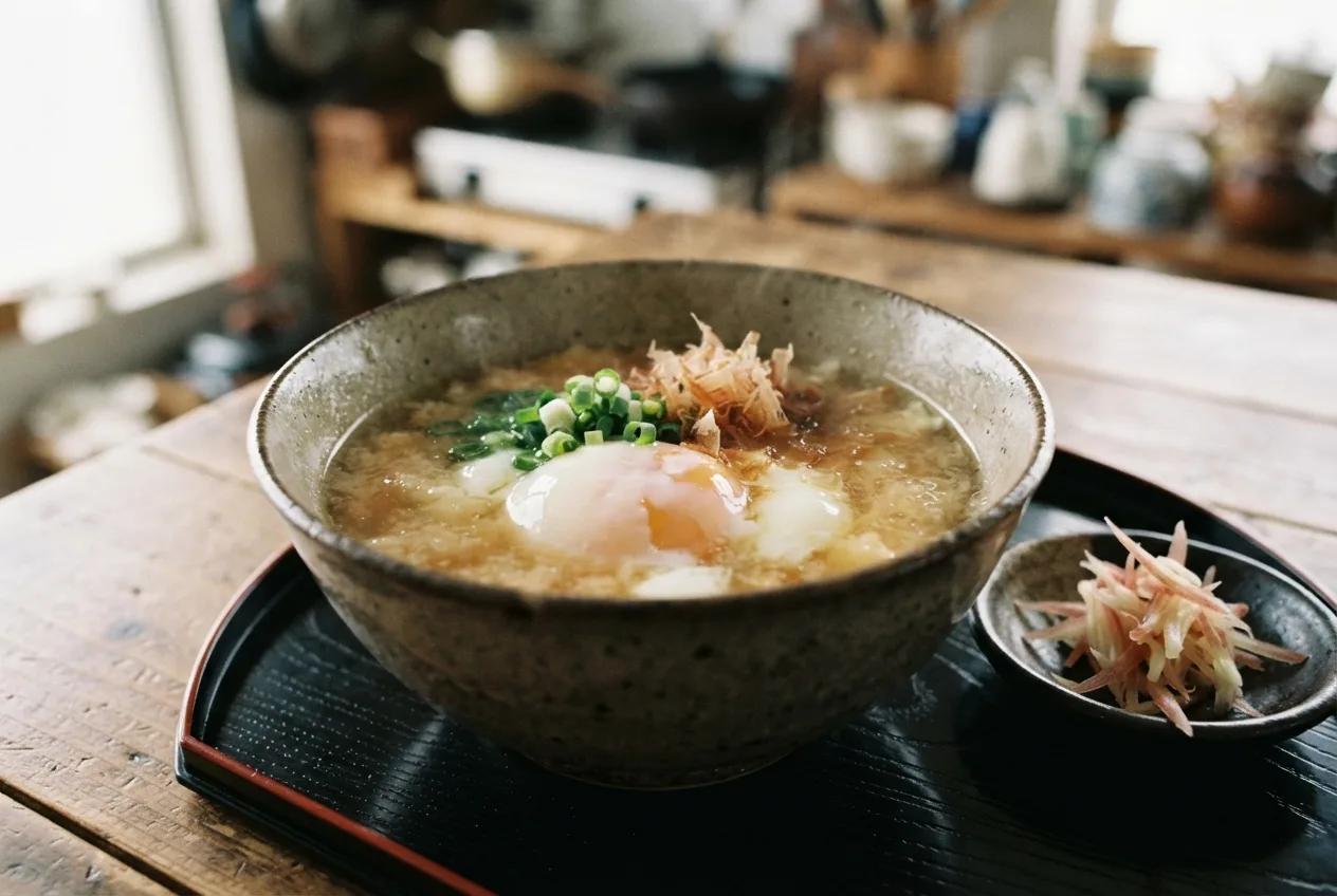 Onsen Tamago (Slow-Poached Egg in Dashi Broth)