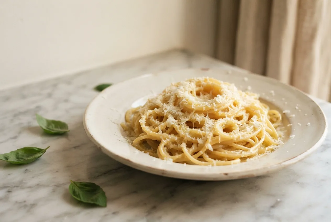 Pasta al Burro e Parmigiano (Butter and Parmesan Pasta)