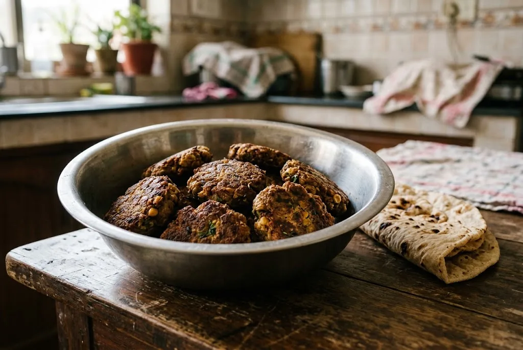 Shami Kebab (Beef and Chana Daal Patties)