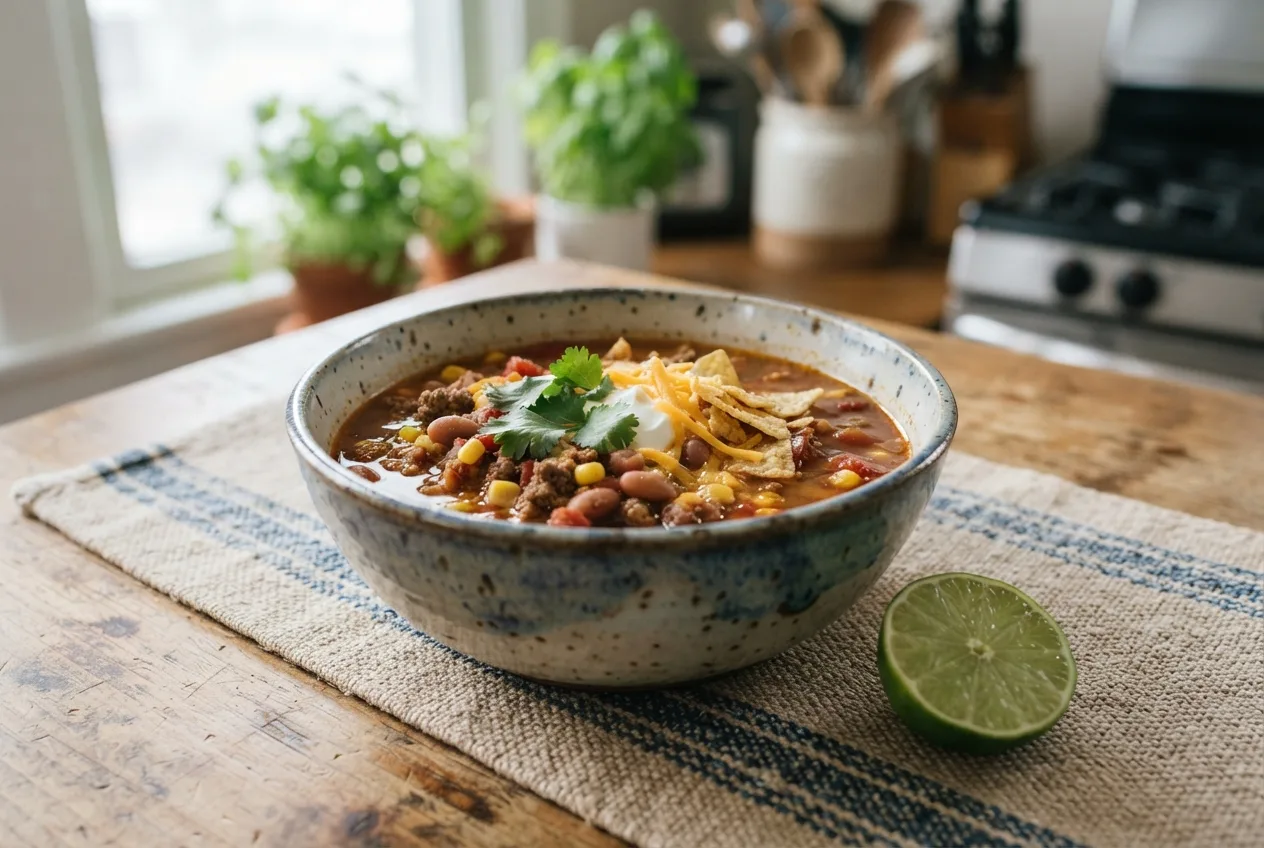 Tex-Mex Taco Soup