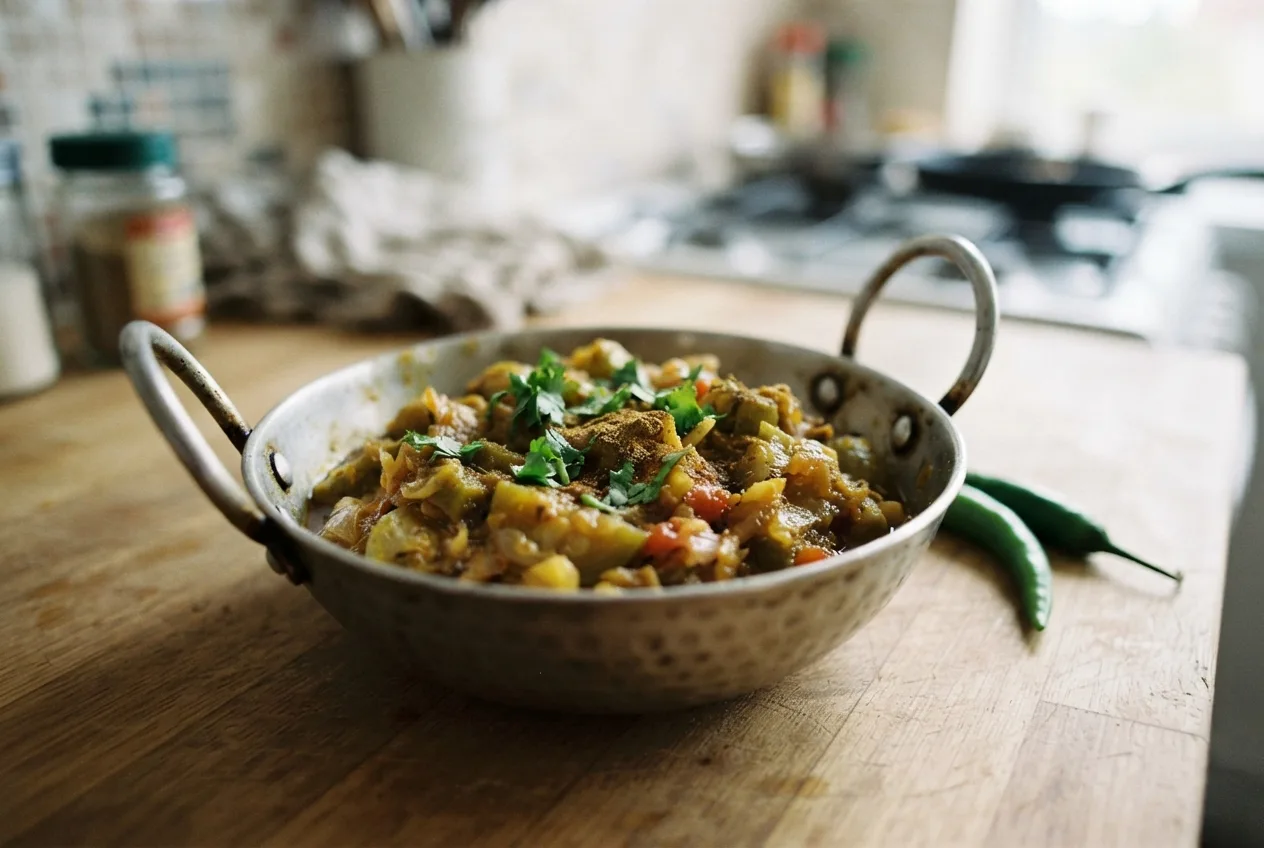 Tinday ki Sabzi (Round Gourd)